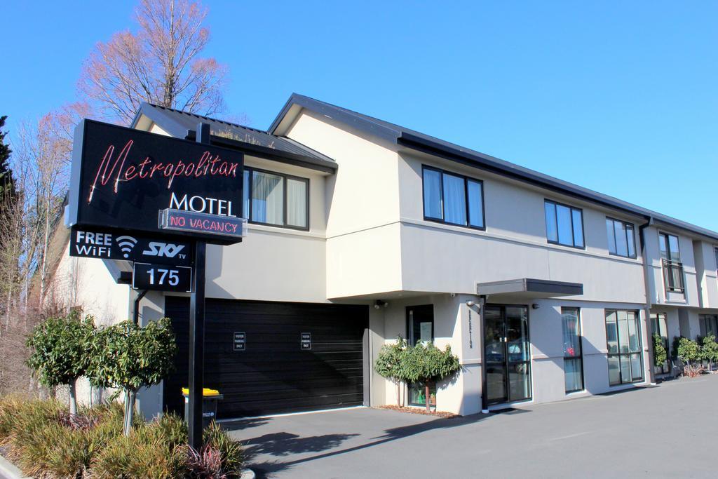 Metropolitan Motel On Riccarton Christchurch Exterior foto