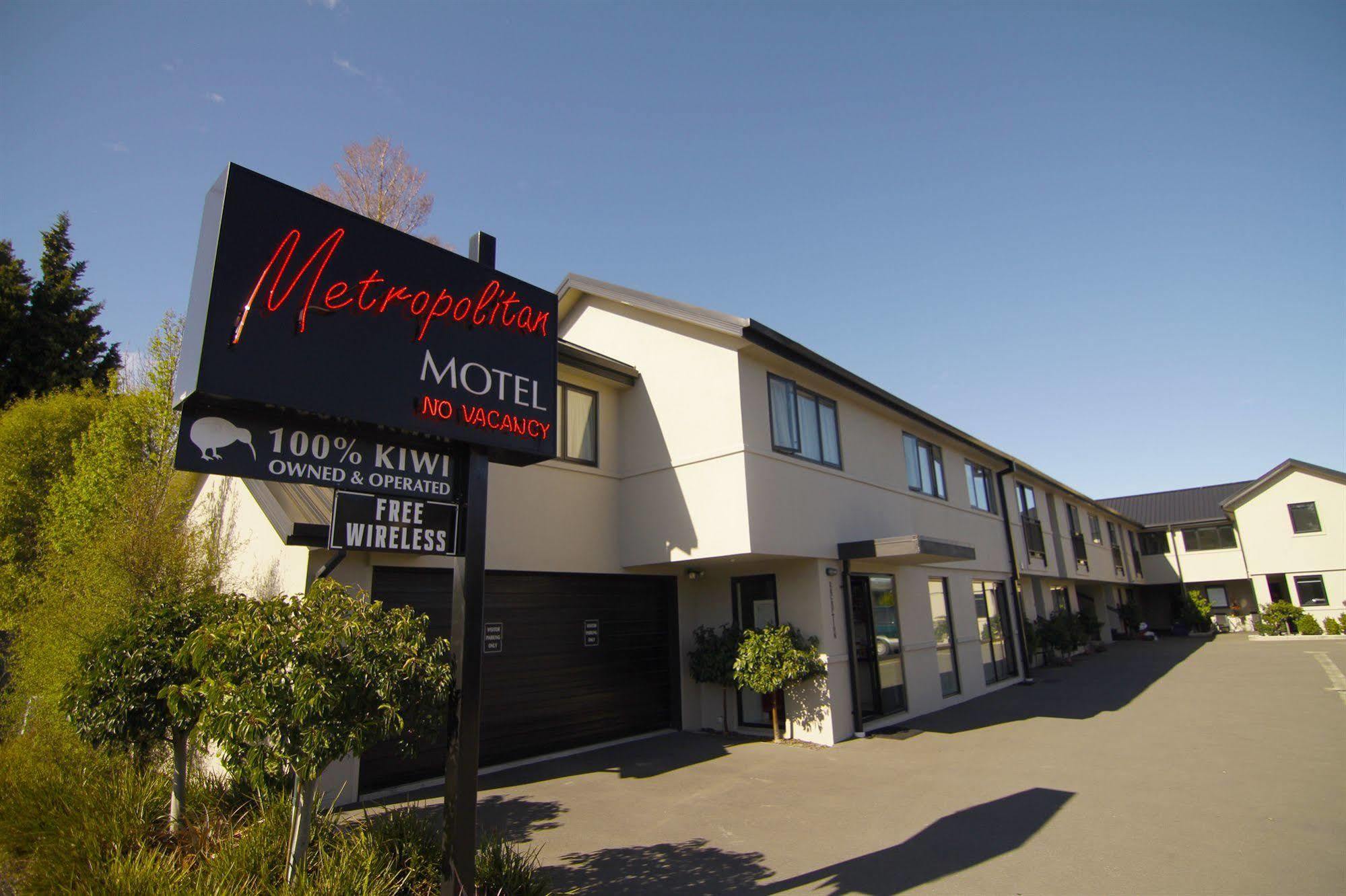 Metropolitan Motel On Riccarton Christchurch Exterior foto